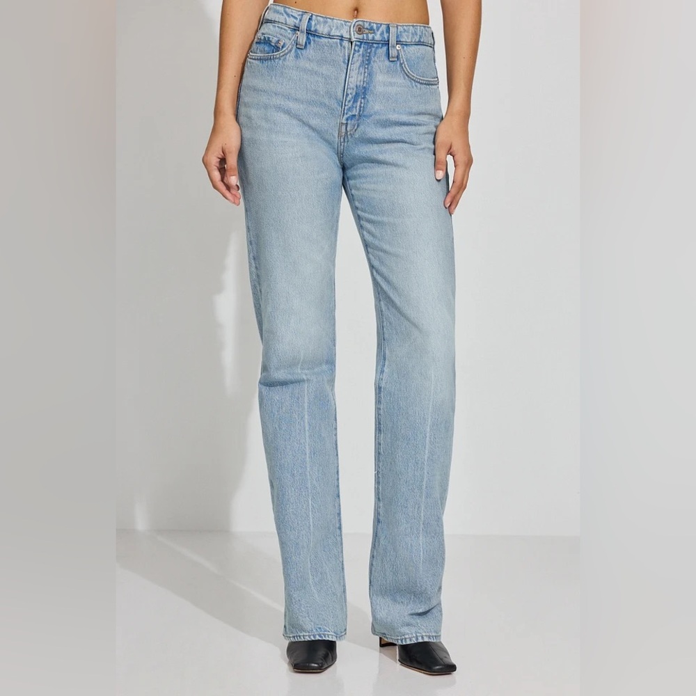 Dynamite high rise straight jeans